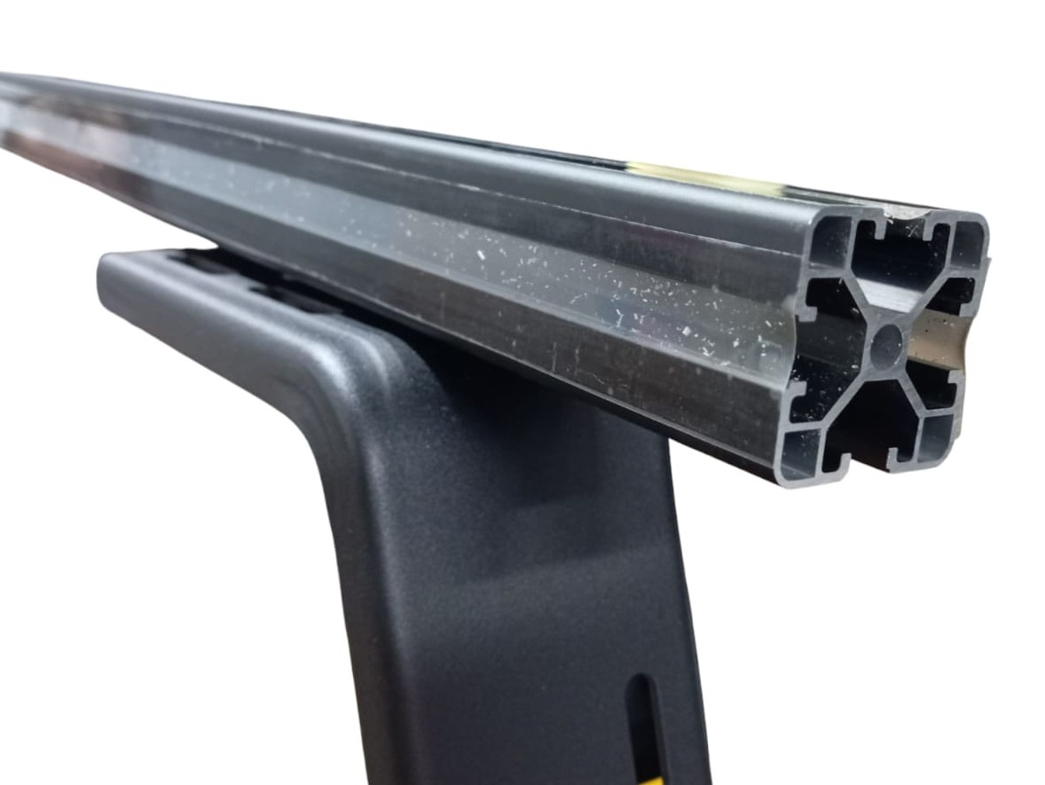 4x OZ4040 Black Anodized 6063-T5 Aluminium Extrusion T-Slot Profile