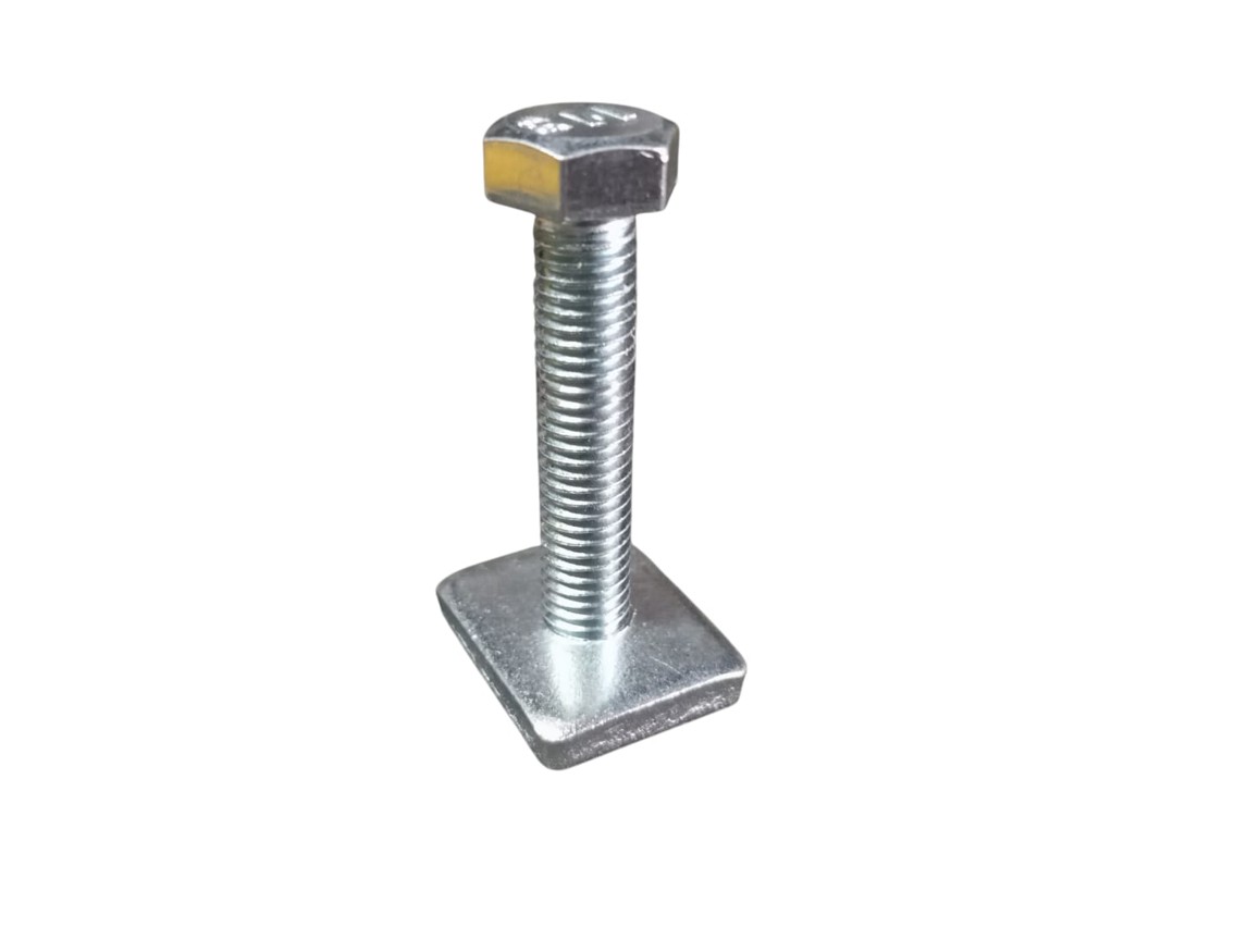 1x OzNut M8 Channel Nut Mild Steel Zinc Plated 4mm thickness