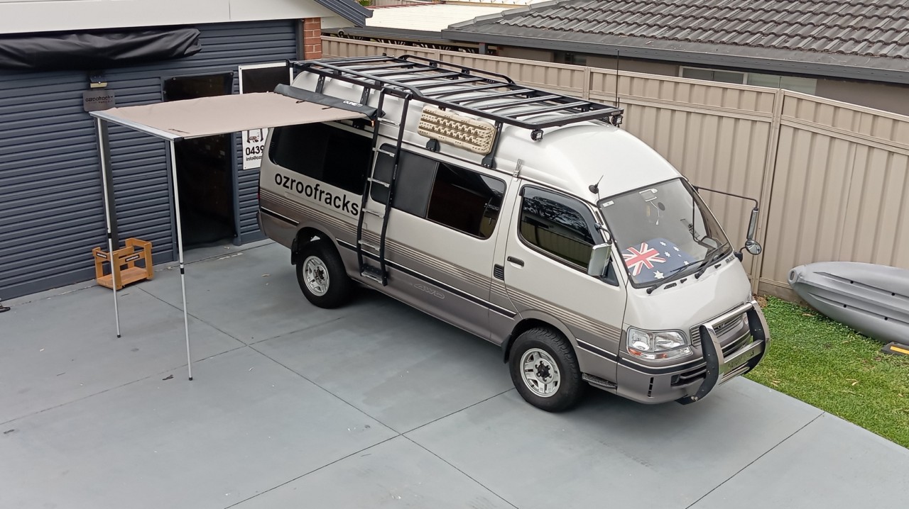 Ozroofracks | Toyota Hiace Roof Racks