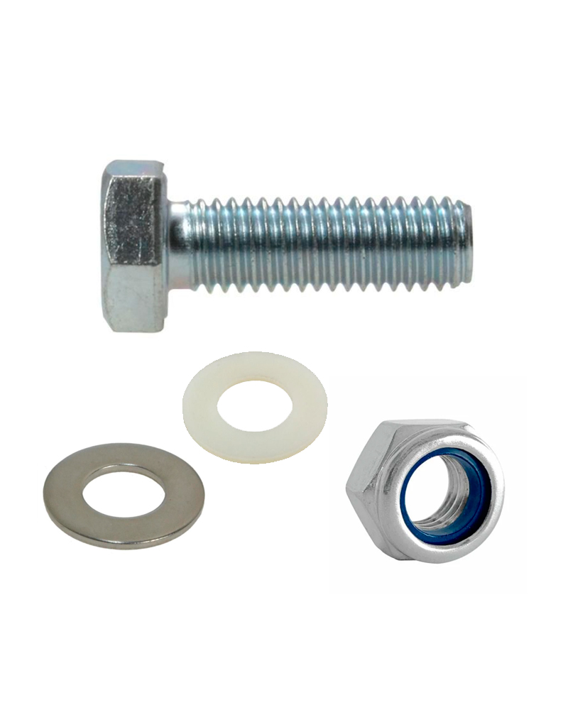 OZ8 Awning Set - M8 25mm hex head bolt, nut and washers Ozroofracks